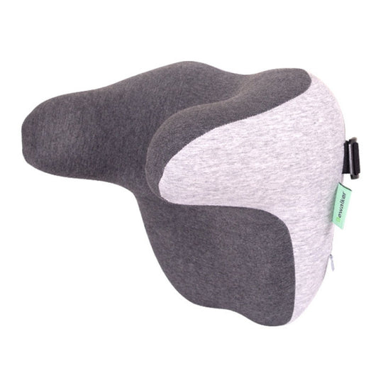 Car Headrest Memory Foam Neck Support Pillow Car Seat Cervical Cushion(Grey) - Seat Accessories by buy2fix | Online Shopping UK | buy2fix