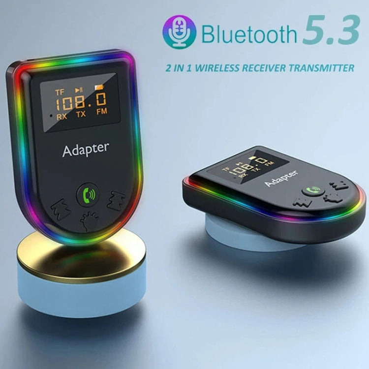 Q7 LED Digital Display Car Bluetooth Receiver HIFI Sound Quality Wireless Audio Adapter - Bluetooth Car Kits by buy2fix | Online Shopping UK | buy2fix