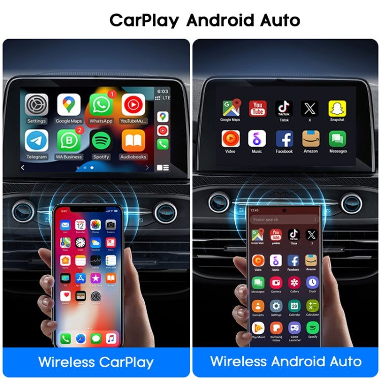 For Android Car Carplay Box Wired to Wireless Bluetooth Adapter - Bluetooth Adapters by buy2fix | Online Shopping UK | buy2fix
