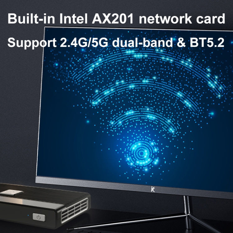 M6 N100 8G+1TB US Plug 11th Gen Intel Jasper Lake N5105 4K/60FPS HD Pocket Mini PC - Windows Mini PCs by buy2fix | Online Shopping UK | buy2fix