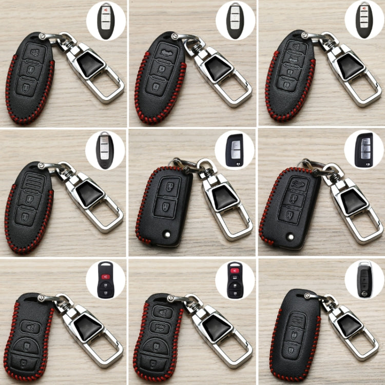 For Nissan Car Key Cover Keychain Anti-lost Number Plate, Style: G - Car Key Cases by buy2fix | Online Shopping UK | buy2fix