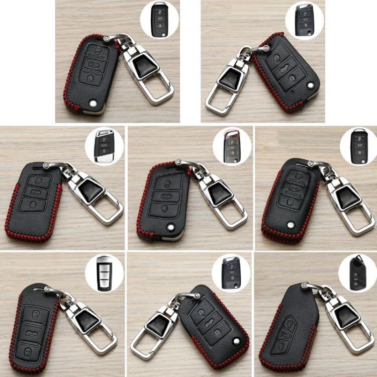 For Volkswagen Key Cover Multifunctional Keychain Anti-lost Number Plate, Style: A - Car Key Cases by buy2fix | Online Shopping UK | buy2fix