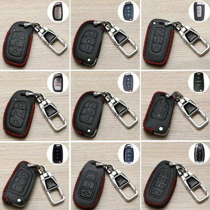 For Hyundai Car Key Cover Multifunctional Keychains Anti-lost Number Plates, Style: A - Car Key Cases by buy2fix | Online Shopping UK | buy2fix