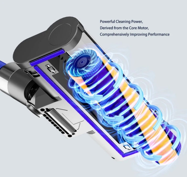 For Dyson Gen5  Vacuum Cleaner Soft Brush Head With Green Light Dust Display Lamp - Dyson Accessories by buy2fix | Online Shopping UK | buy2fix