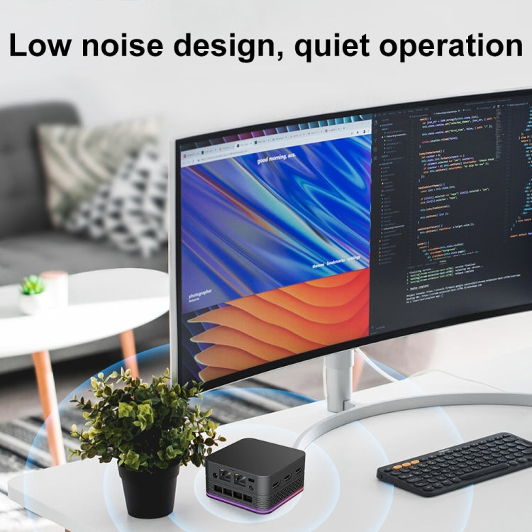 T9 Plus N100 DDR5 16G+512G UK Plug 12th Alder Lake Dual Gigabit LAN+3 HDMI 4K HD Pocket Mini PC - Windows Mini PCs by buy2fix | Online Shopping UK | buy2fix