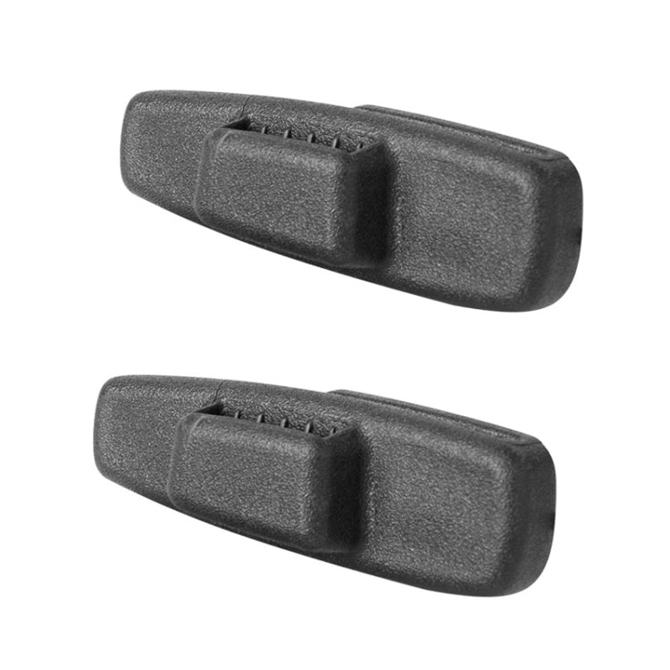 1pair Car Seat Belt Adhesive Buckle Fastener Adjustment Limiter - Seat Belts & Padding by buy2fix | Online Shopping UK | buy2fix