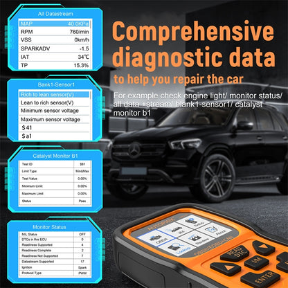 AUTOPHIX OM126P OBD2 Automotive Scanner Car Engine Diagnosis Tool - Code Readers & Scan Tools by AUTOPHIX | Online Shopping UK | buy2fix