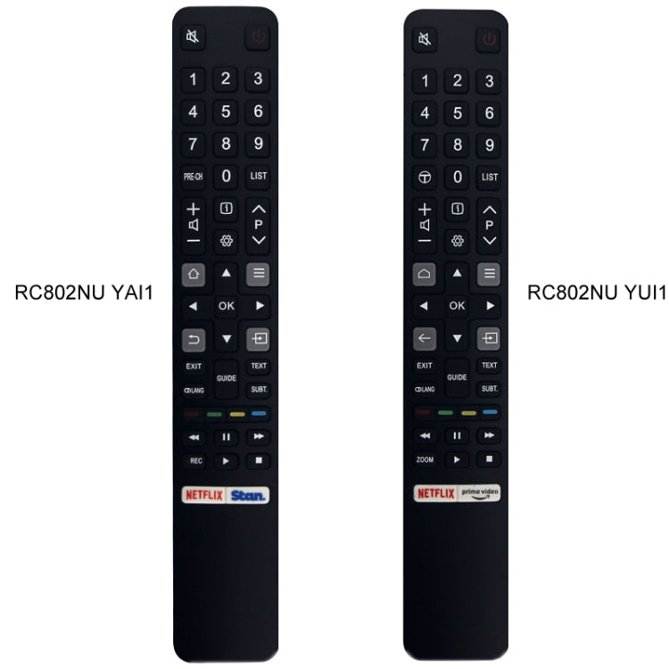 For TCL TV Intelligent Infrared Remote Control(RC802NU YAI1) - TV by buy2fix | Online Shopping UK | buy2fix