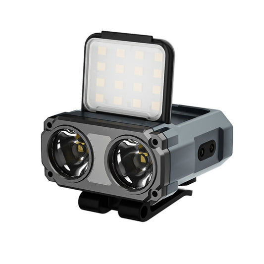 Clip Cap USB Charging Outdoor Induction LED Headlight, Style: Three-use Stepless Dimming C Type - Headlamp by buy2fix | Online Shopping UK | buy2fix