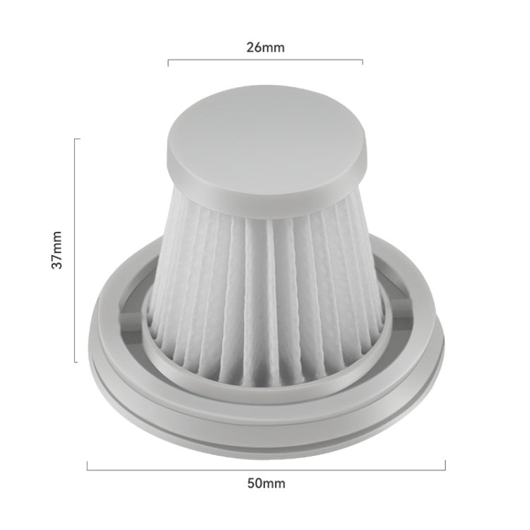 For Xiaomi Mijia Handy Vacuum Cleaner Hepa Filter Replacement  Accessories - For Xiaomi Accessories by buy2fix | Online Shopping UK | buy2fix