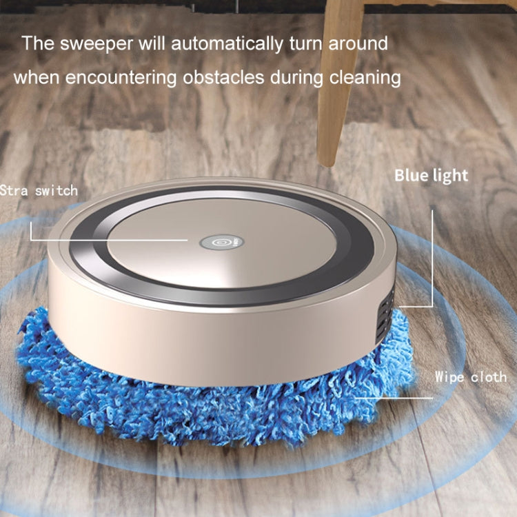 Smart Household Fully Automatic Mopping Robot(Blue) - Robot Vacuum Cleaner by buy2fix | Online Shopping UK | buy2fix