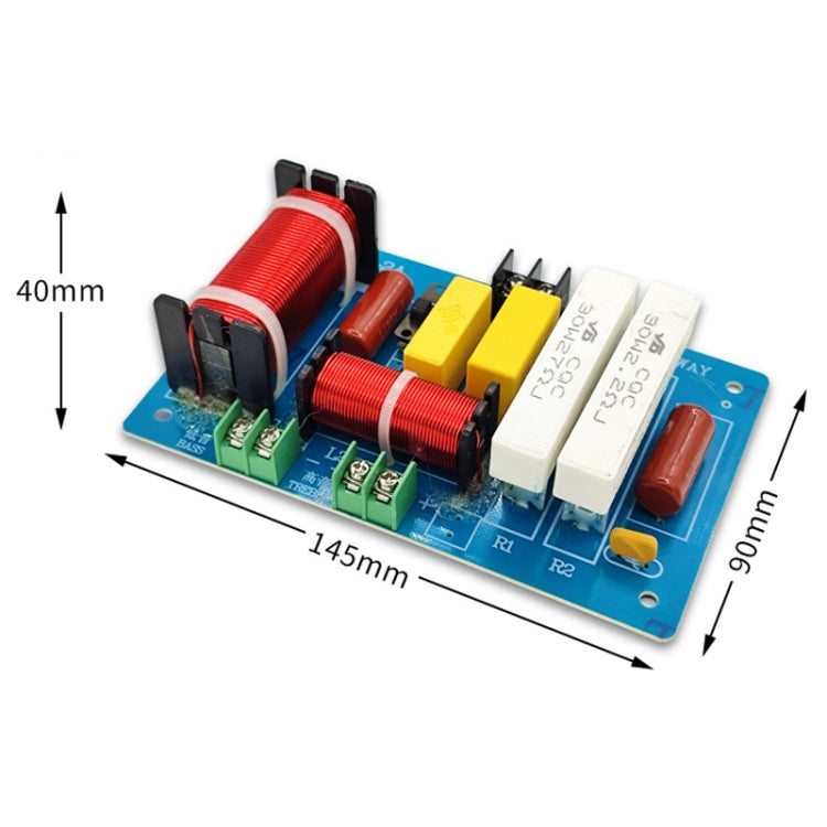 PA-2A High And Low 2-Way Audio Crossover Stage Speaker Conversion Divider - Audio Crossover by buy2fix | Online Shopping UK | buy2fix