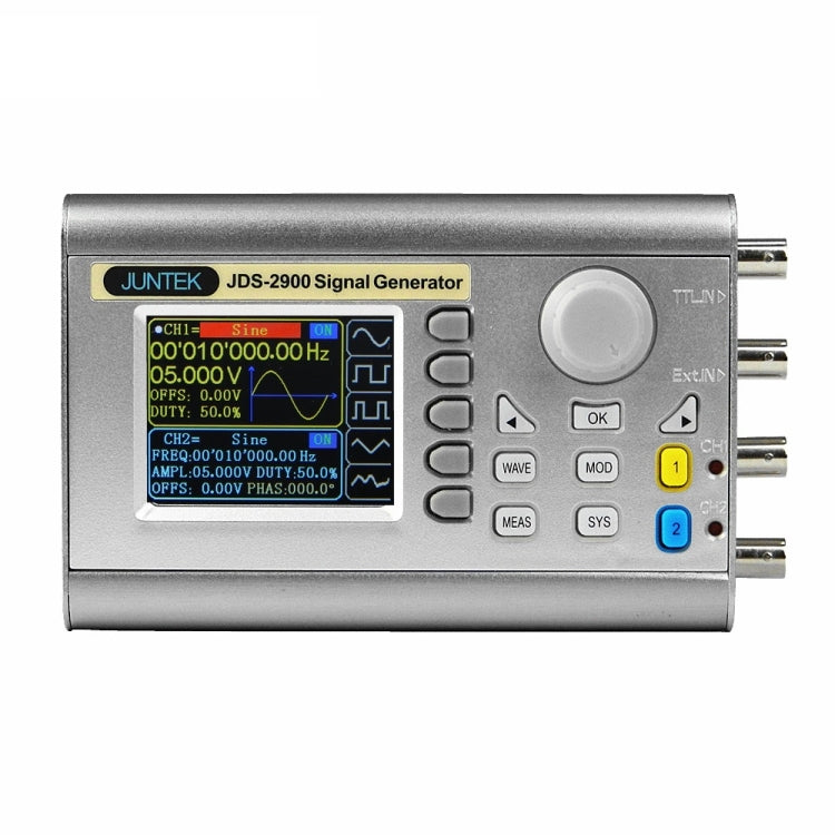 JUNTEK Programmable Dual-Channel DDS Function Arbitrary Waveform Signal Generator, Frequency: 60MHz(AU Plug) - Other Tester Tool by buy2fix | Online Shopping UK | buy2fix