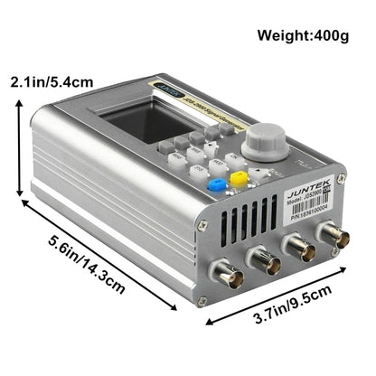 JUNTEK Programmable Dual-Channel DDS Function Arbitrary Waveform Signal Generator, Frequency: 60MHz(US Plug) - Other Tester Tool by buy2fix | Online Shopping UK | buy2fix