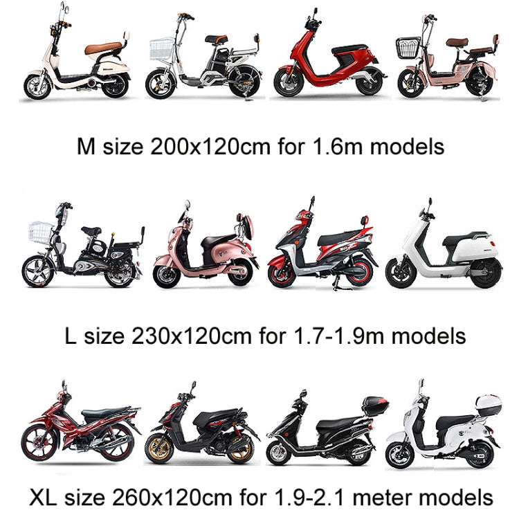 230x120cm Disposable Transparent PE Film Rainproof Dustproof Motorcycle Scooter Cover - Raincoat by buy2fix | Online Shopping UK | buy2fix