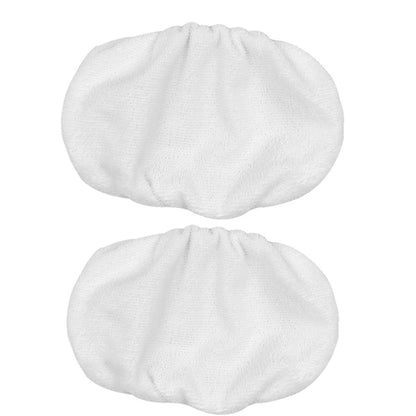 For Swiffer Sweeper and Other 10-inch Flat Mop Replacement Pads 2pcs Terry Cloth - Handheld Cleaner & Mops by buy2fix | Online Shopping UK | buy2fix