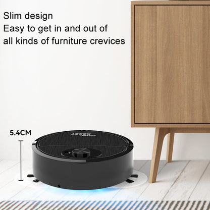 Intelligent Sweeping Robot Sweeping Mopping Suction 3 In 1 Cleaning Machine(8088 Black) - Robot Vacuum Cleaner by buy2fix | Online Shopping UK | buy2fix