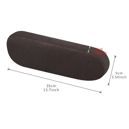 Car Front Seat Universal Armrest Cover(Black) - Seat Accessories by buy2fix | Online Shopping UK | buy2fix