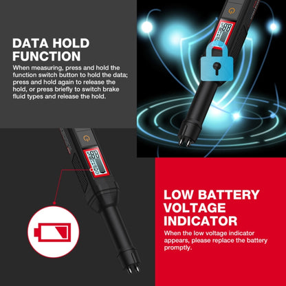 HABOTEST HT663 Motorcycle Vehicle Brake Fluid Moisture Detection Pen - Electronic Test by HABOTEST | Online Shopping UK | buy2fix