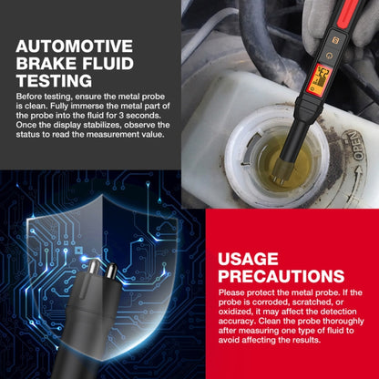 HABOTEST HT663 Motorcycle Vehicle Brake Fluid Moisture Detection Pen - Electronic Test by HABOTEST | Online Shopping UK | buy2fix