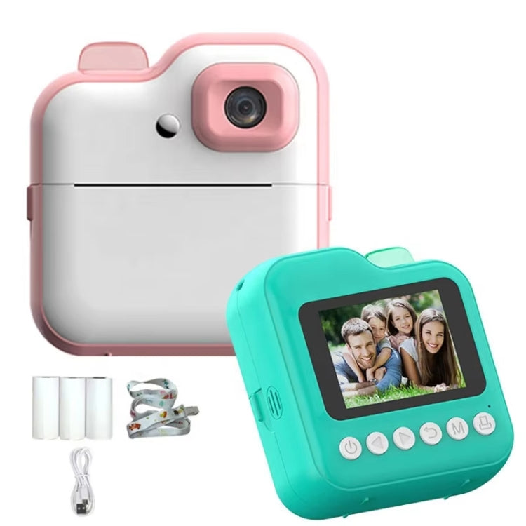 Q6 Kids Digital Camera Mini Instant Print Camera Toy Wireless HD Print Photo Gift(Pink) - Printer by buy2fix | Online Shopping UK | buy2fix