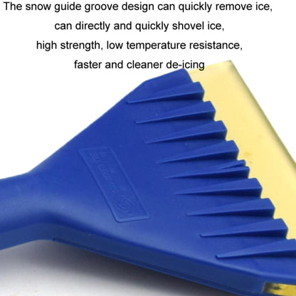 5 in 1 Car Soft Rubber Long-handled De-icing Shovel(Blue) - Ice Scraper by buy2fix | Online Shopping UK | buy2fix