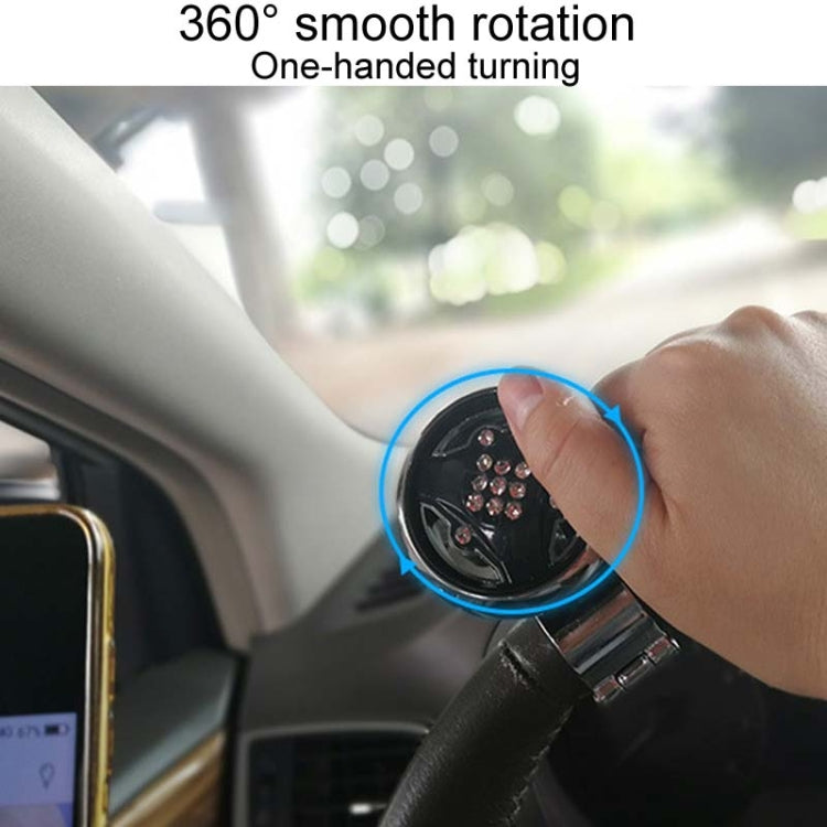 Car Steering Wheel Foldable Ball Bearing Turning Booster, Style: Mahogany - Steering Wheel Accessories by buy2fix | Online Shopping UK | buy2fix