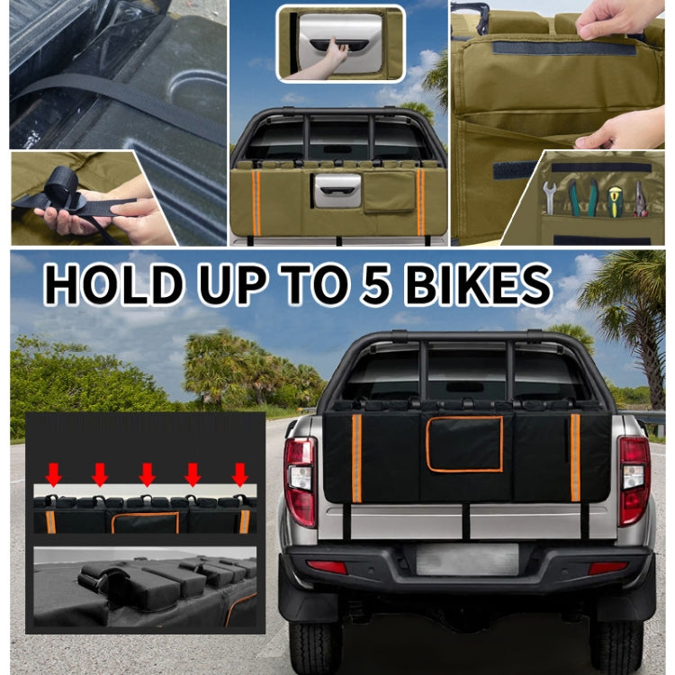 Pickup Truck Tailgate Bicycle Protection Cushion, Color: 02 Mud Yellow - Roof Racks by buy2fix | Online Shopping UK | buy2fix