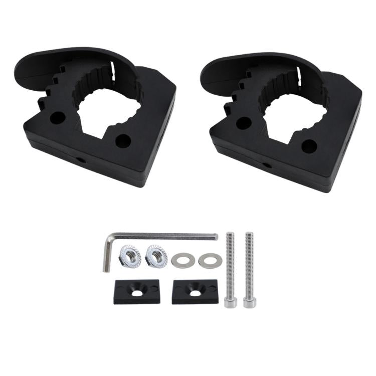 2pcs Quick Installation Clamp Rubber Fixing Buckle For 3-4cm Pipe - Marine Accessories & Parts by buy2fix | Online Shopping UK | buy2fix