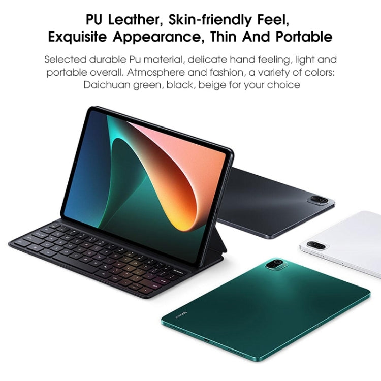 Original Xiaomi Magic Keyboard Leather Tablet Case for Xiaomi Pad 5 / 5 Pro(Green) - Others Keyboard by Xiaomi | Online Shopping UK | buy2fix