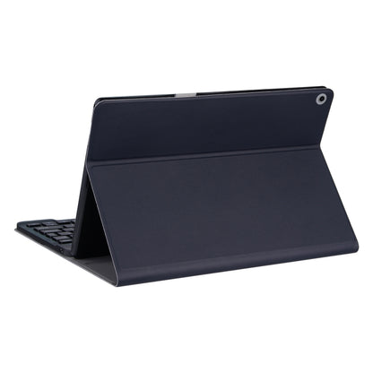 DY-M10ReL 2 in 1 Removable Bluetooth Keyboard + Protective Leather Tablet Case with Holder for Lenovo Tab M10 FHD REL(Blue) - Lenovo Keyboard by buy2fix | Online Shopping UK | buy2fix