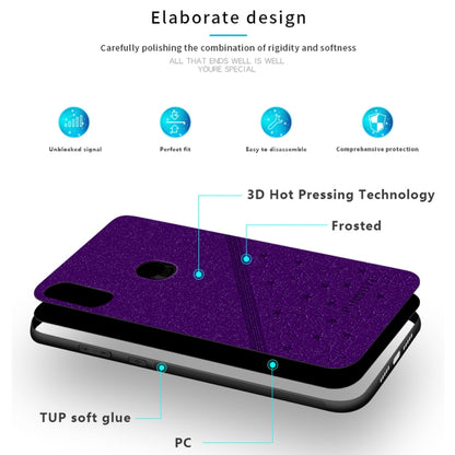 PINWUYO Full Coverage Waterproof Shockproof PC+TPU+PU Case for Xiaomi Redmi Note 7 (Purple) - Xiaomi Cases by PINWUYO | Online Shopping UK | buy2fix