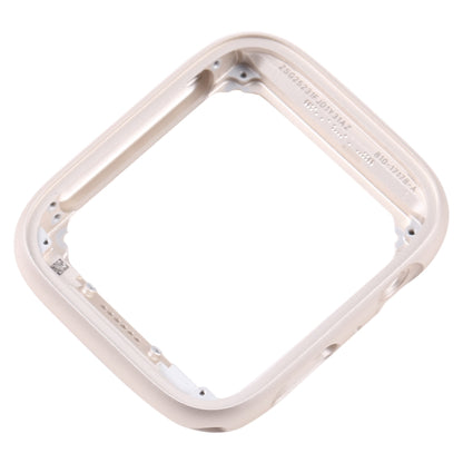 For Apple Watch Series SE 2022 44mm Stainless Steel Middle Frame Bezel Plate (Gold) - LCD Related Parts by buy2fix | Online Shopping UK | buy2fix