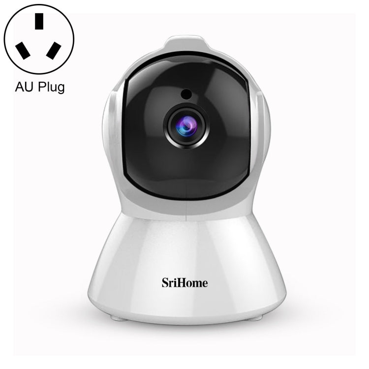 SriHome SH025 2.0 Million Pixels 1080P HD AI Auto-tracking IP Camera, Support Two Way Audio / Motion Tracking / Humanoid Detection / Night Vision / TF Card, AU Plug - Security by SriHome | Online Shopping UK | buy2fix