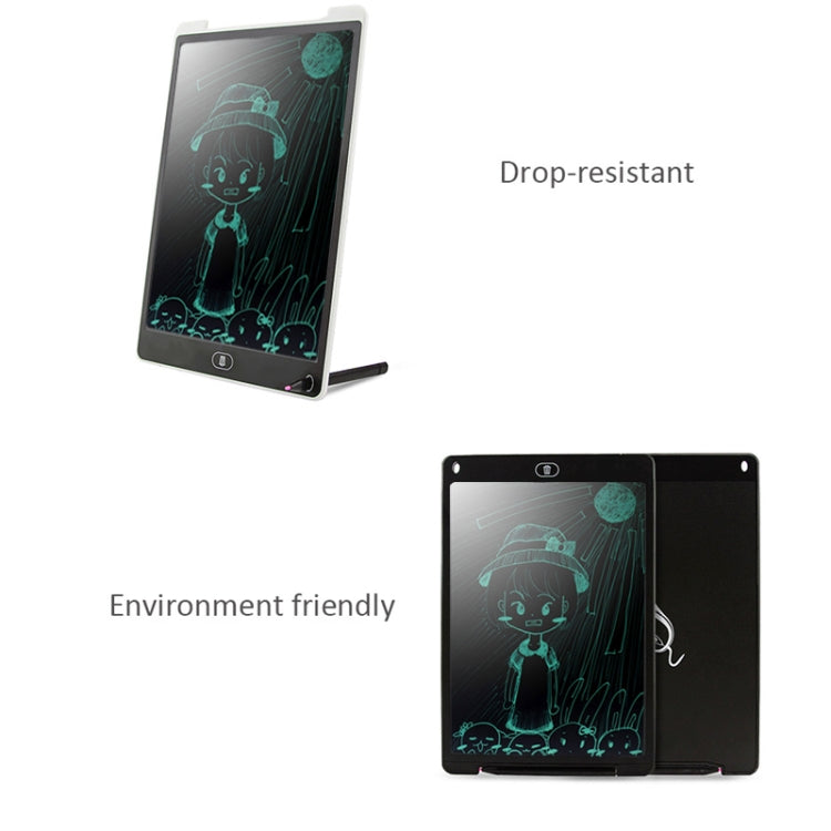 Portable 12 inch LCD Writing Tablet Drawing Graffiti Electronic Handwriting Pad Message Graphics Board Draft Paper with Writing Pen(Blue) - Consumer Electronics by buy2fix | Online Shopping UK | buy2fix