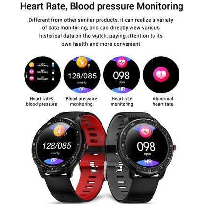 Z06 Fashion Smart Sports Watch, 1.3 inch Full Touch Screen, 5 Dials Change, IP67 Waterproof, Support Heart Rate / Blood Pressure Monitoring / Sleep Monitoring / Sedentary Reminder (Black Brown) - Smart Wear by buy2fix | Online Shopping UK | buy2fix