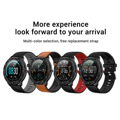 Z06 Fashion Smart Sports Watch, 1.3 inch Full Touch Screen, 5 Dials Change, IP67 Waterproof, Support Heart Rate / Blood Pressure Monitoring / Sleep Monitoring / Sedentary Reminder (Black) - Smart Wear by buy2fix | Online Shopping UK | buy2fix