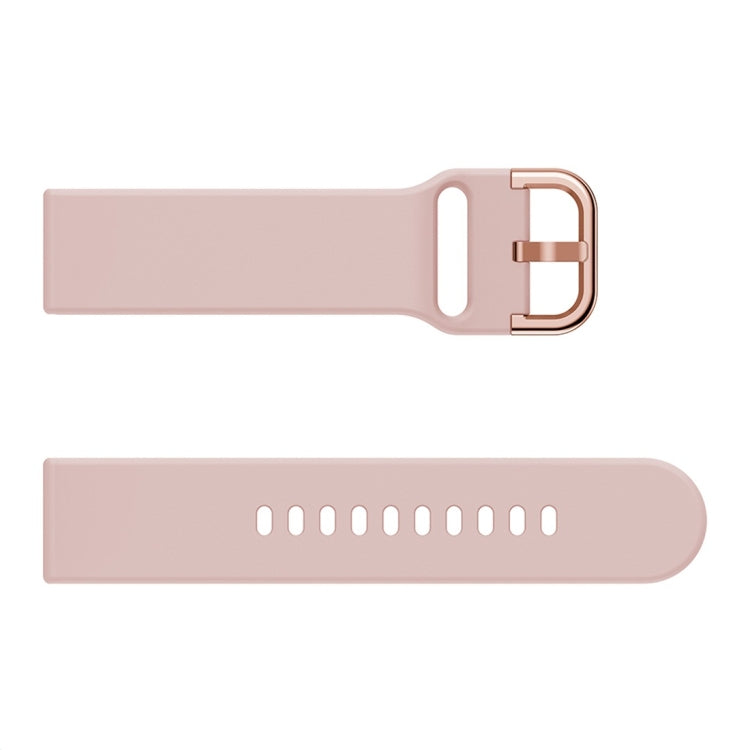 Smart Watch Electroplated Buckle Watch Band for Galaxy Watch Active(Pink) - Watch Bands by buy2fix | Online Shopping UK | buy2fix