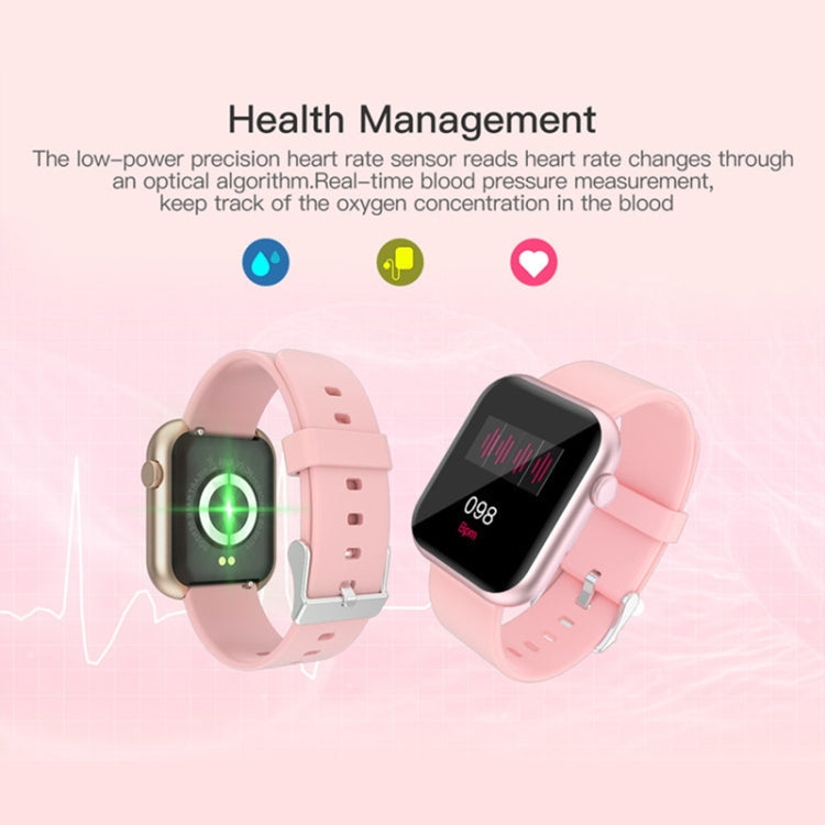 LOKMAT R3L Waterproof Health Smart Watch, Pedometer / Sleep / Heart Rate / Blood Oxygen / Blood Pressure Monitor(Gold) - Smart Wear by Lokmat | Online Shopping UK | buy2fix