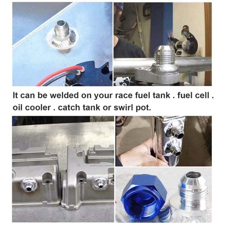 AN16 Car Oil Pipe Joint Breathable Pot Connector - In Car by buy2fix | Online Shopping UK | buy2fix