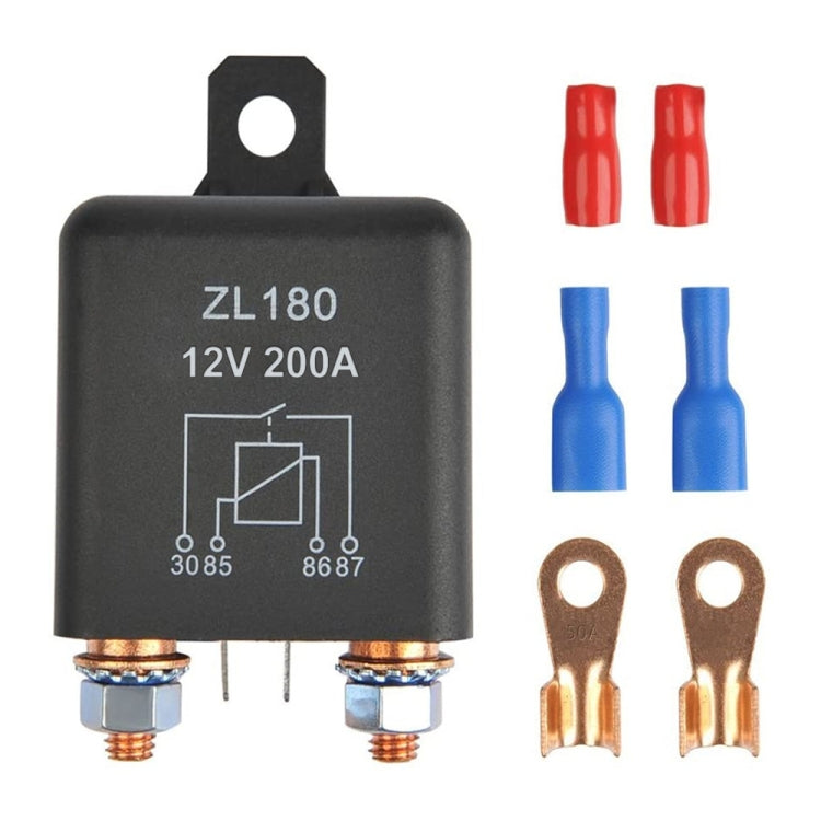 12V 200A Car Start Relay with Accessories -  by buy2fix | Online Shopping UK | buy2fix