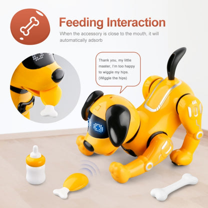YDJ-K11 Programable Remote Control Robot Dog RC Toy (Yellow) - RC Robots by buy2fix | Online Shopping UK | buy2fix