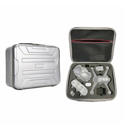 Portable Hard Case Carrying Travel Storage Box Waterproof Hard Case Storage Bag for DJI FPV(Silver) - DJI & GoPro Accessories by buy2fix | Online Shopping UK | buy2fix