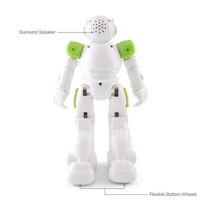 JJR/C R11 CADY WIKE Smart Touch Control Robot with LED Light, Support Waling / Sliding Mode (Green) - RC Robots by JJR/C | Online Shopping UK | buy2fix
