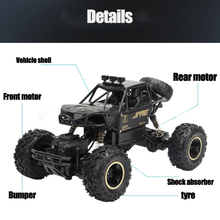 2.4GHz 4WD Double Motors Off-Road Climbing Car Remote Control Vehicle, Model:6255 (Red) - RC Cars by buy2fix | Online Shopping UK | buy2fix