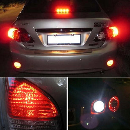 2 PCS 7443 60W Car Auto Brake Light with 12 CREE XB-D Lamps, DC 12V(White Light) - Brake Lights by buy2fix | Online Shopping UK | buy2fix