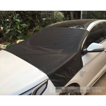 Magnetic Car Front Windshield Car Snow Block / Frost Block Cover Winter Car Snow Shield Cover Auto Front Windscreen / Rain / Frost / Sunshade Auto Snow Shield, Size: 210 x 120cm - Aluminum Film PEVA by buy2fix | Online Shopping UK | buy2fix