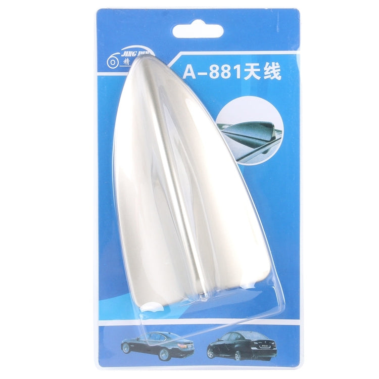 A-881 Shark Fin Car Dome Antenna Decoration(Silver) - Aerials by buy2fix | Online Shopping UK | buy2fix