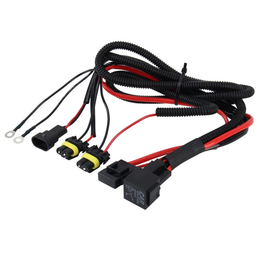DC 12V 40A H11 Bulb Strengthen Line Group HID Xenon Controller Cable Relay Wiring - Wires by buy2fix | Online Shopping UK | buy2fix