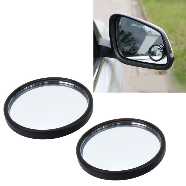 3R-062 2 PCS Car Truck Blind Spot Rear View Wide Angle Mirror Blind Spot Mirror Blind Spot and Round Mirror, Size: 4.8*4.8cm - Convex Mirror & Accessories by 3R | Online Shopping UK | buy2fix
